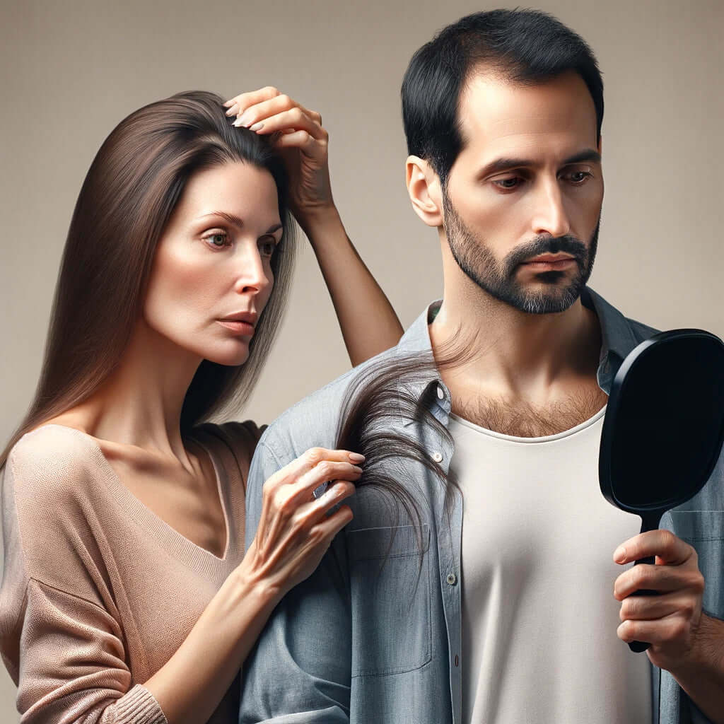 Erblich bedingter Haarausfall