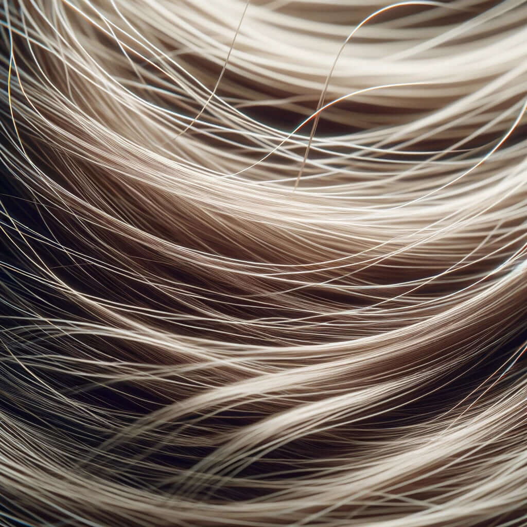 Feines und dünnes Haar