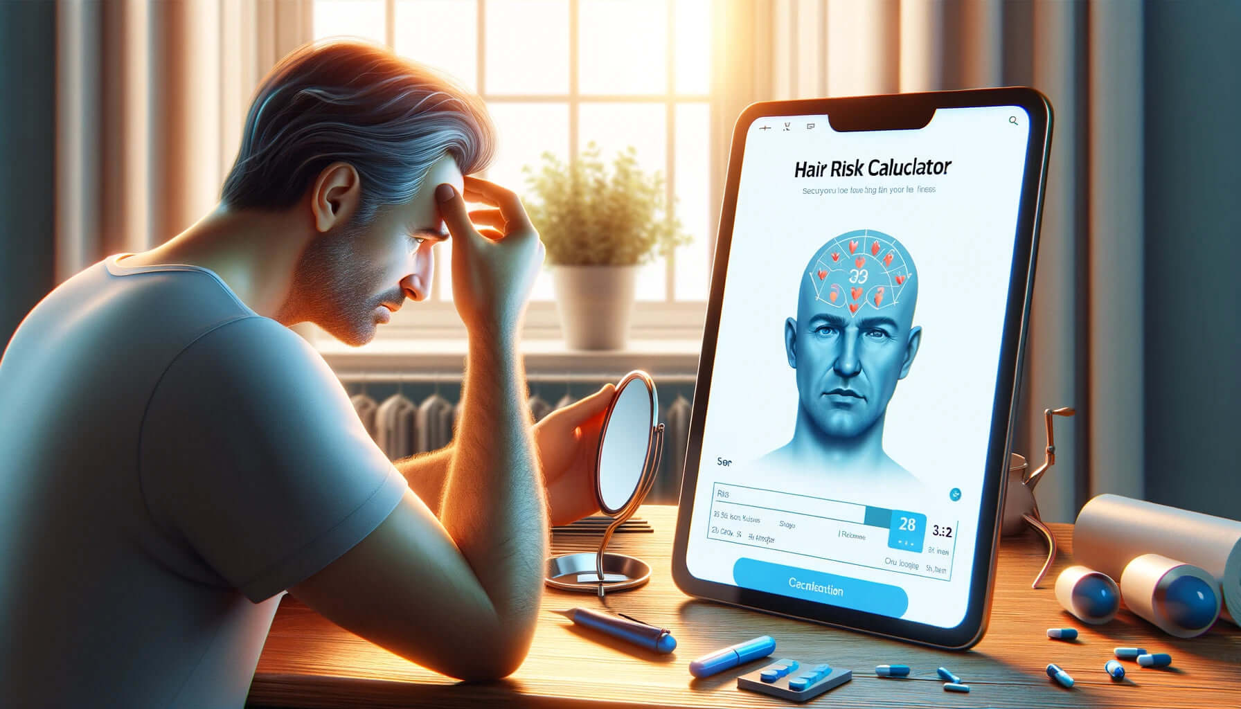 Besorgt Wegen Haarausfall? So Ermitteln Sie Ihr Risiko