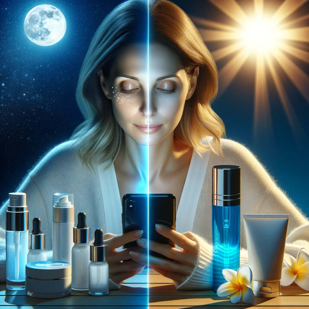 Digital Aging: Macht blaues Licht uns alt?