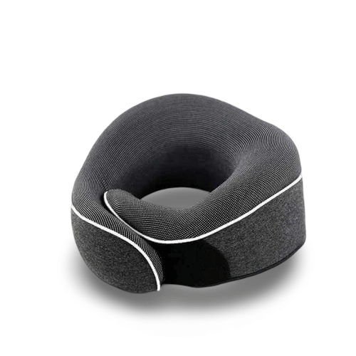 KÖ-HAIR Nackenkissen in ergonomischem Design für erholsamen Schlaf nach Haartransplantation, ideal für Reisen.