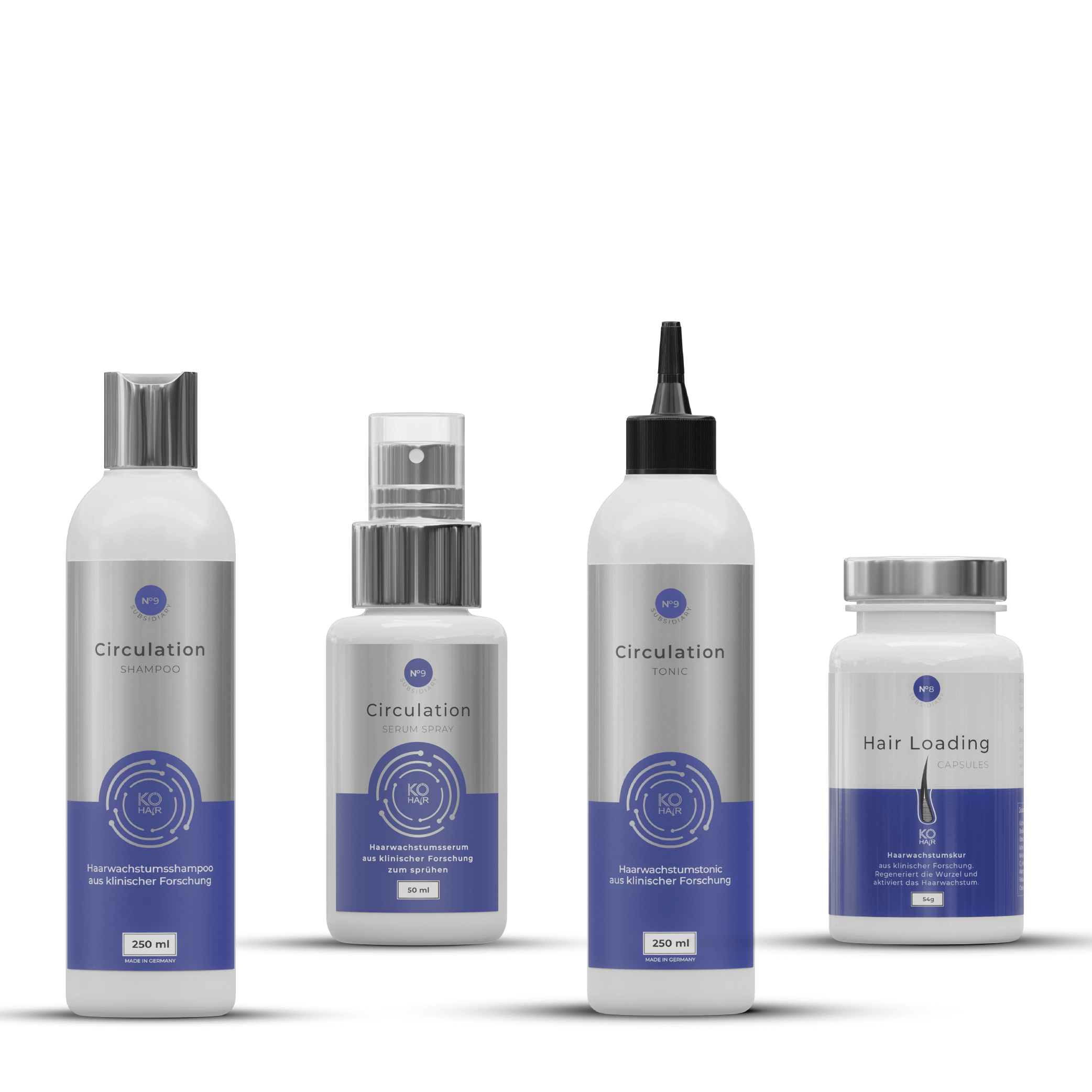 Redensyl Quartett Bundle gegen Haarausfall für Männer