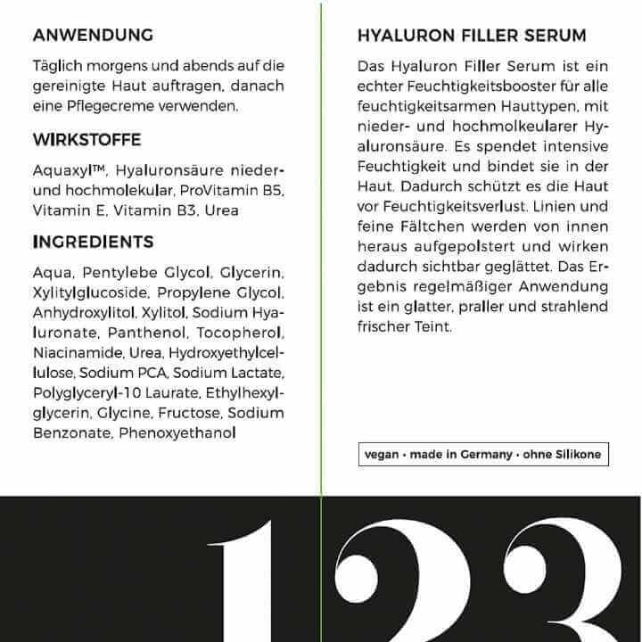 Hyaluron Filler Serum 30 ml