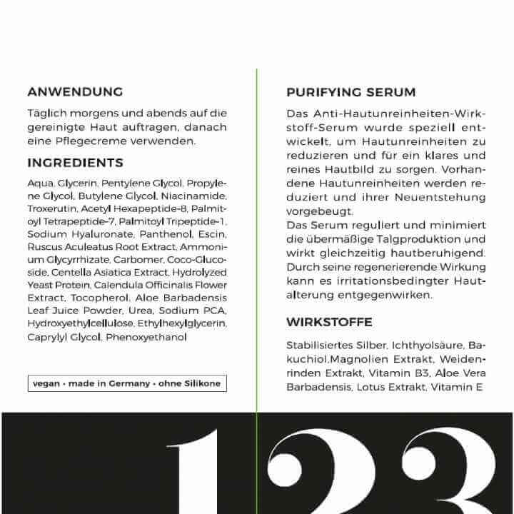 Purifying Serum 30 ml