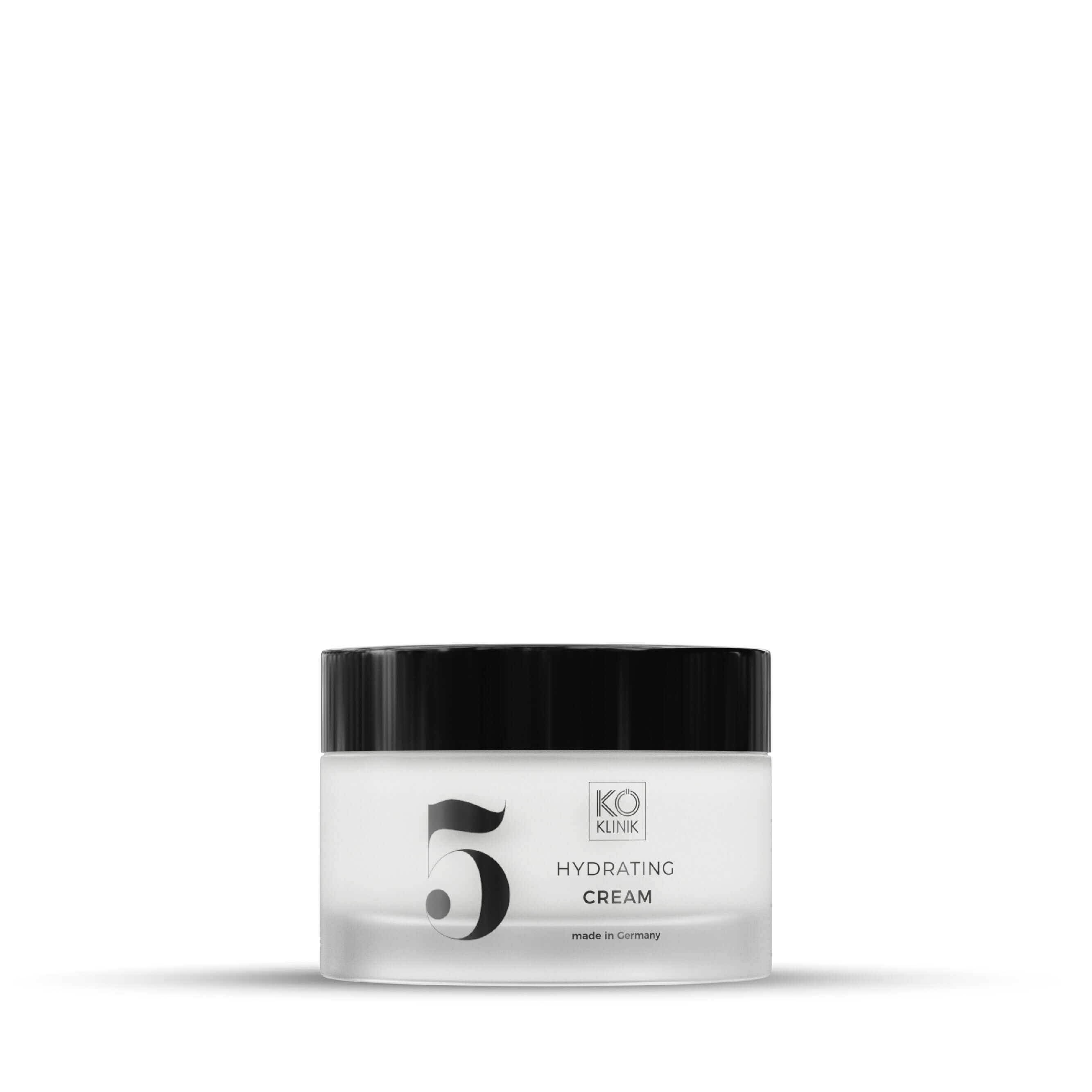 KÖ-KLINIK Hydrating Cream 50ml jar for anti-aging and hydration, suitable for all skin types.