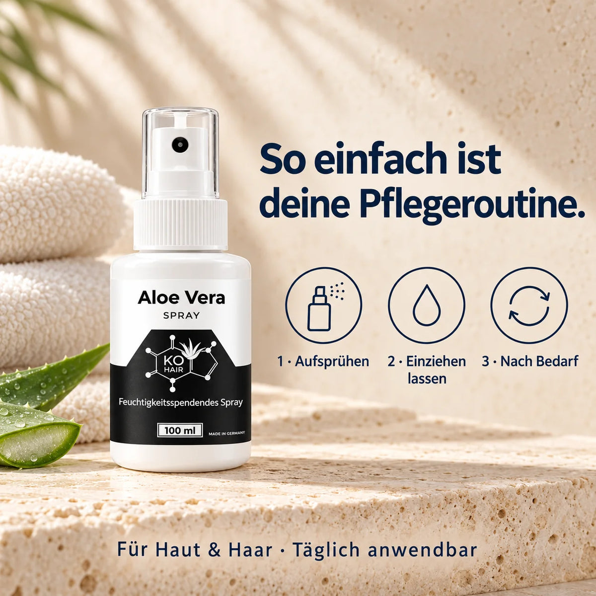 Aloe Vera Spray – routine