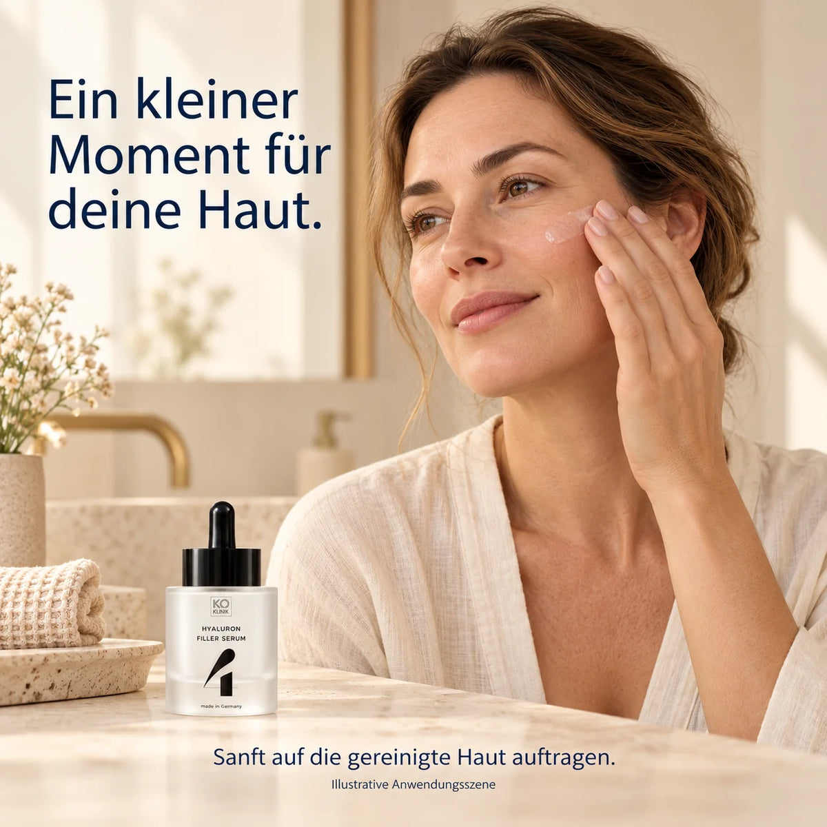 KÖ-KLINIK Hyaluron Filler Serum – anwendung