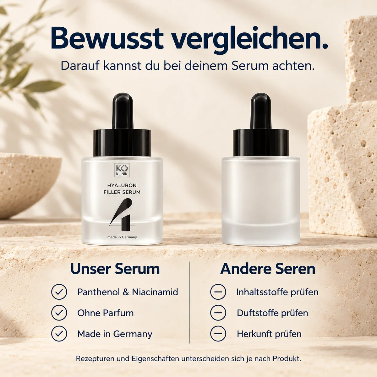 KÖ-KLINIK Hyaluron Filler Serum – vergleich