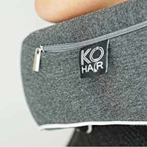 KÖ-HAIR Nackenkissen mit Logo, ideal für Komfort und Unterstützung nach Haartransplantation.