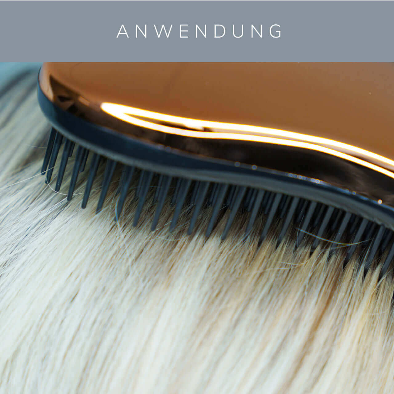 Haare entwirren mit KÖ beauté Hair Brush Detangler Bürste, ideal für schmerzfreies Entknoten aller Haartypen.