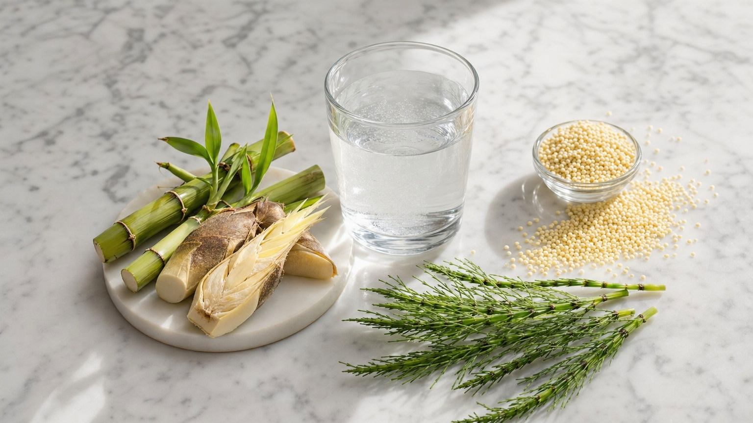 Silizium und Haarausfall: Wie das unterschätzte Mineral Ihre Haarstruktur von innen stärkt