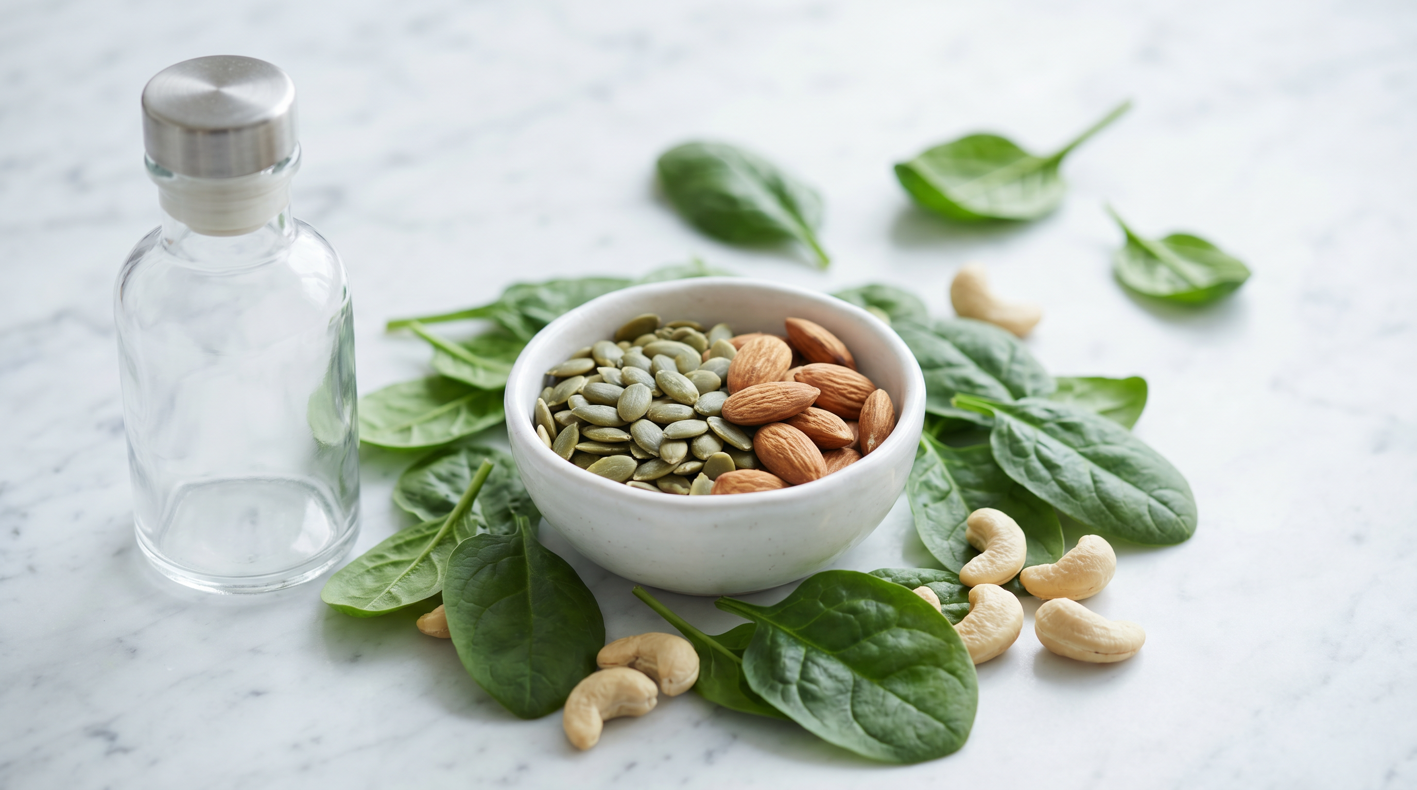 Magnesiumreiche Lebensmittel und Supplement – Magnesiummangel und Haarausfall