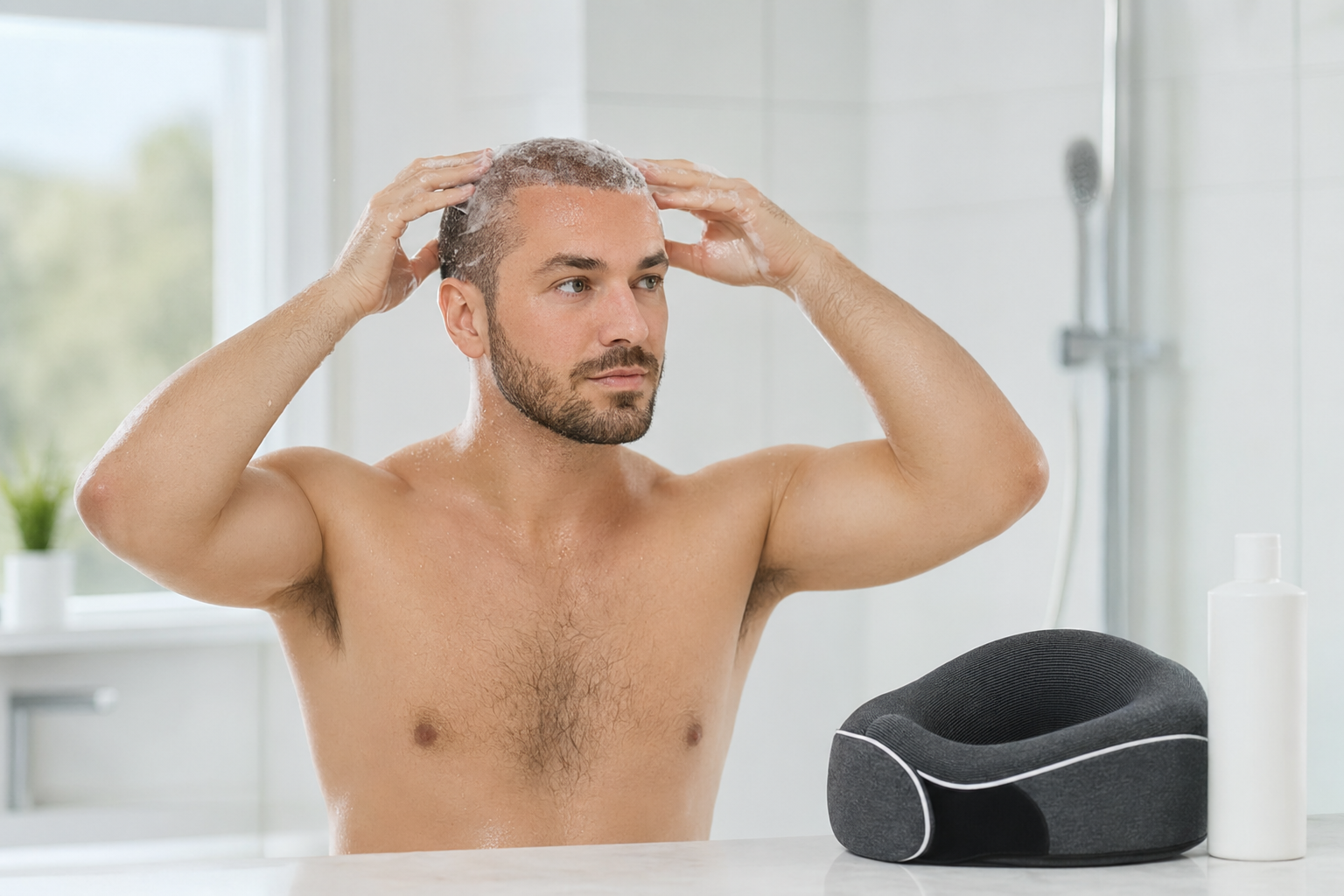 Haare waschen nach der Haartransplantation: Ihr 14-Tage-Guide für die optimale Kopfhautpflege