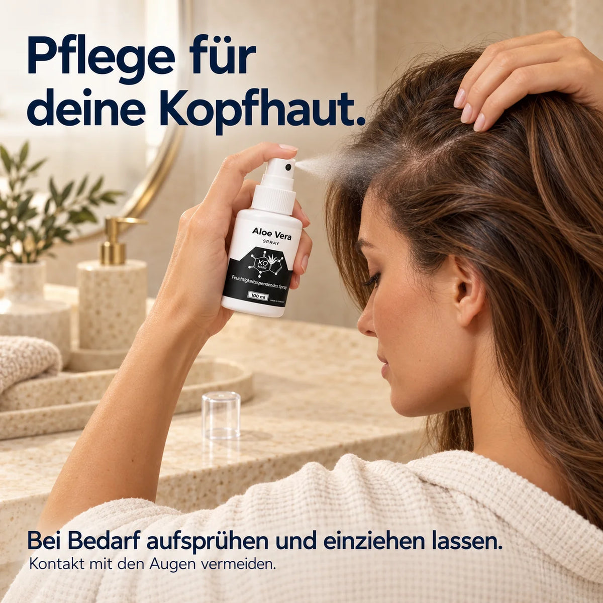 Aloe Vera Spray – kopfhaut