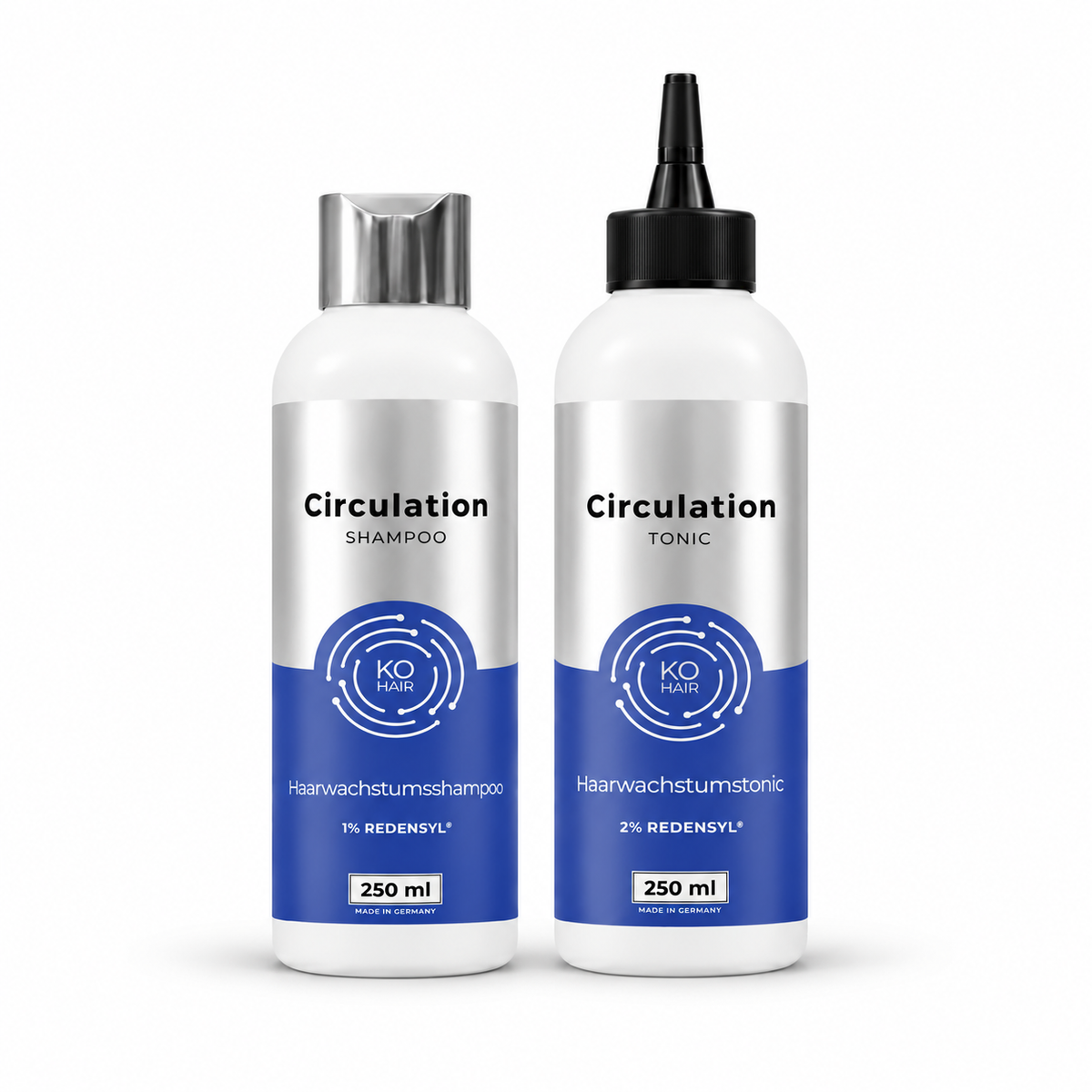 KÖ-HAIR Redensyl® Duo – Shampoo & Tonic gegen genetisch bedingten Haarausfall – Setübersicht