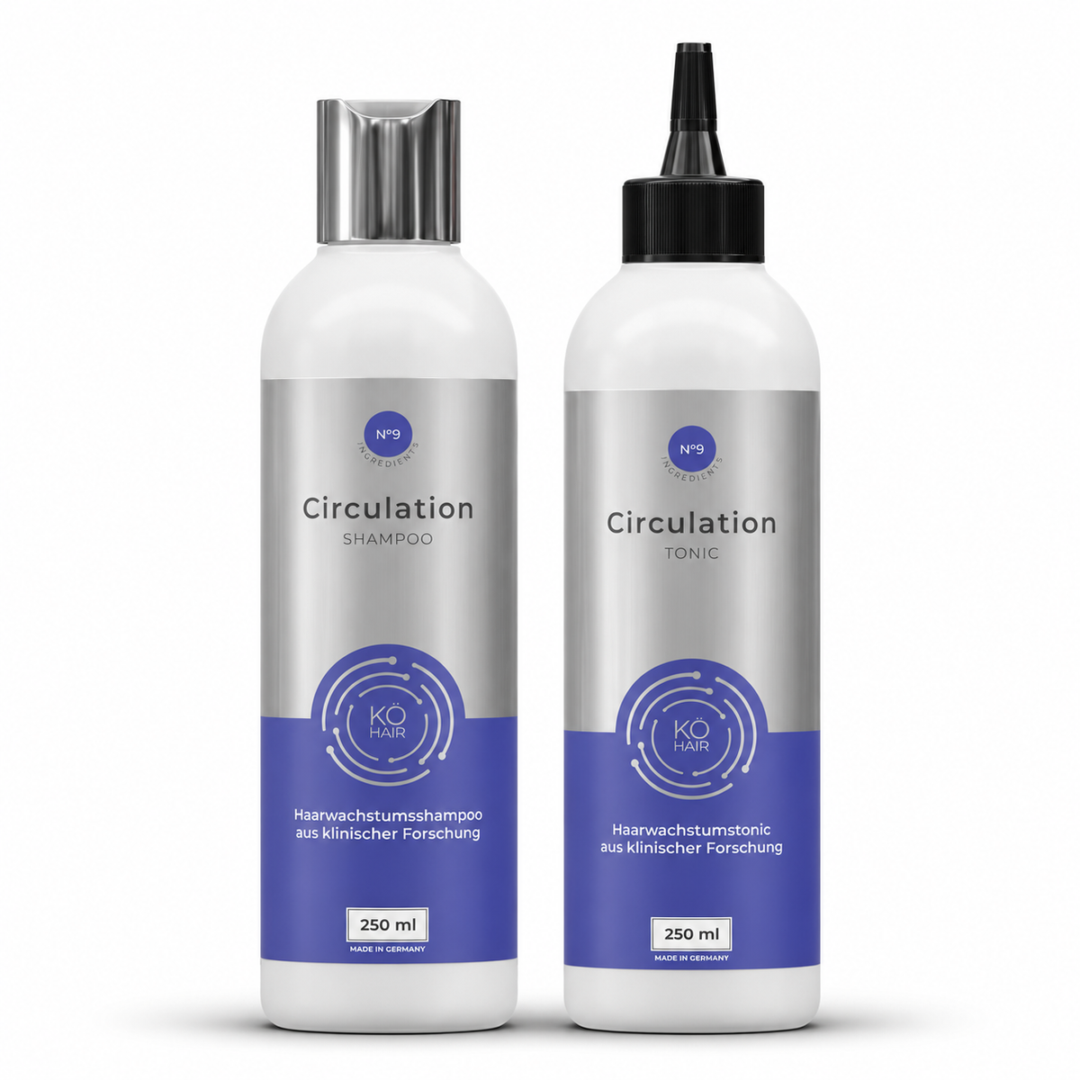 KÖ-HAIR Redensyl Duo mit Circulation Shampoo 250 ml und Circulation Tonic 250 ml