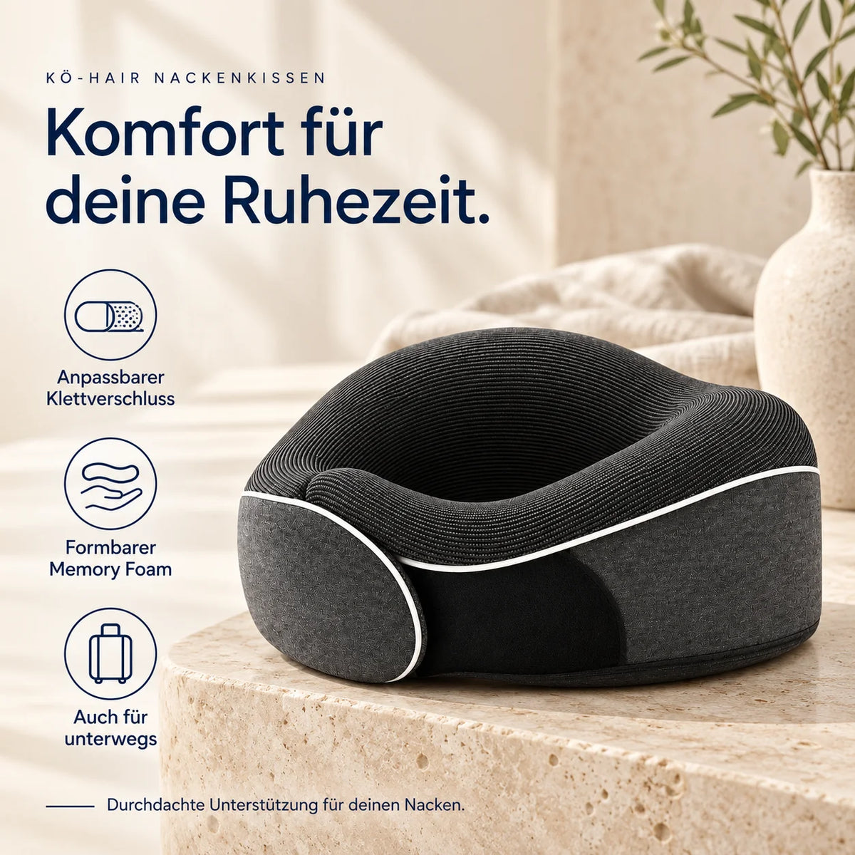 KÖ-HAIR Nackenkissen – komfort
