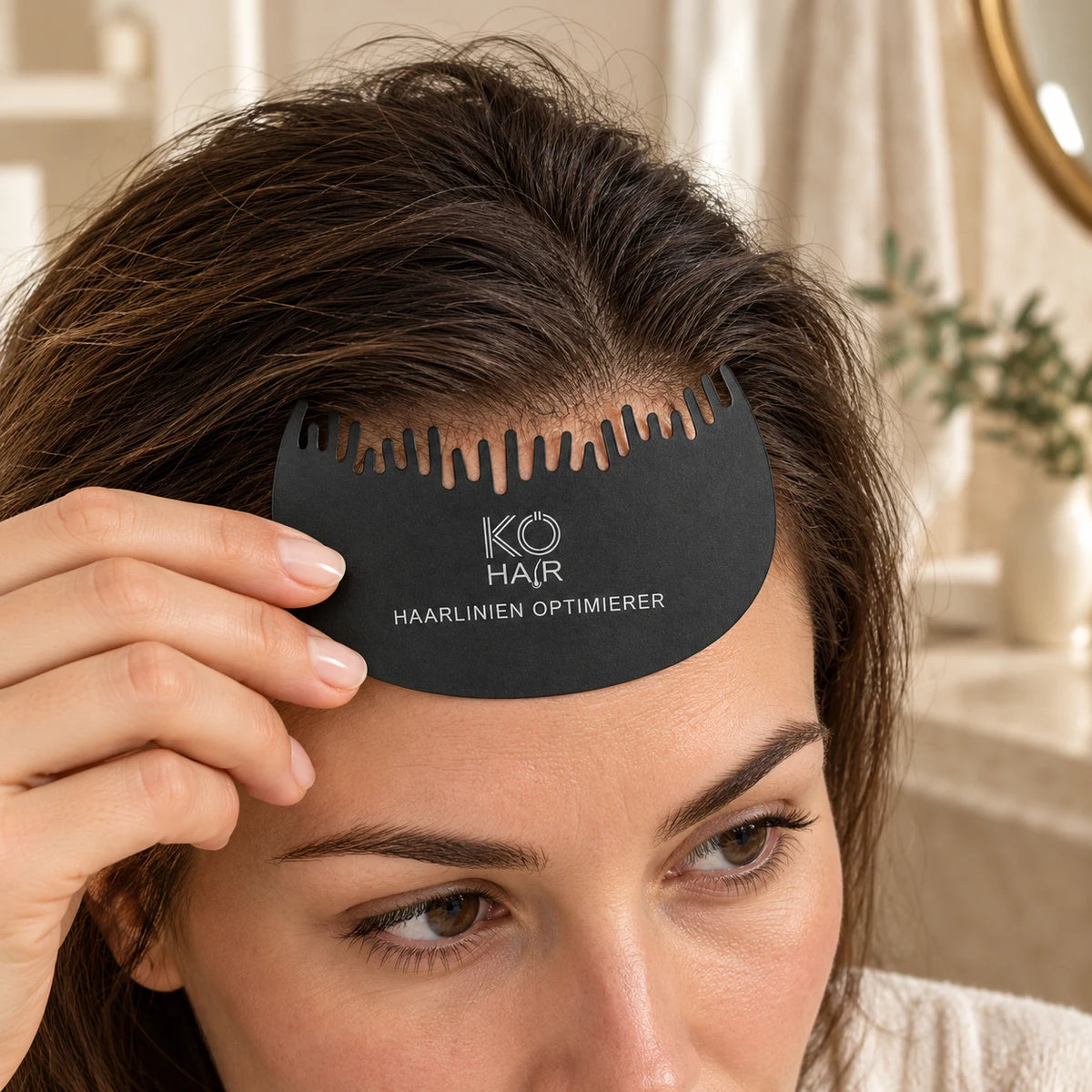 KÖ-HAIR Haarlinien Optimierer – Anwendung