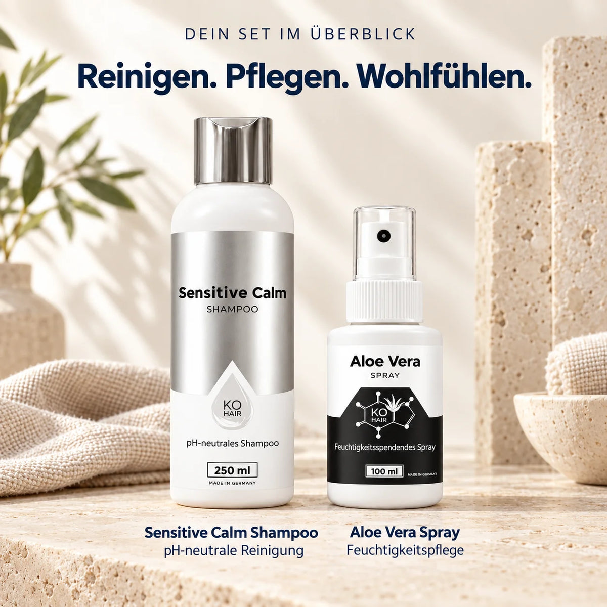 Sensitive Kopfhaut Pflege-Set – Setübersicht