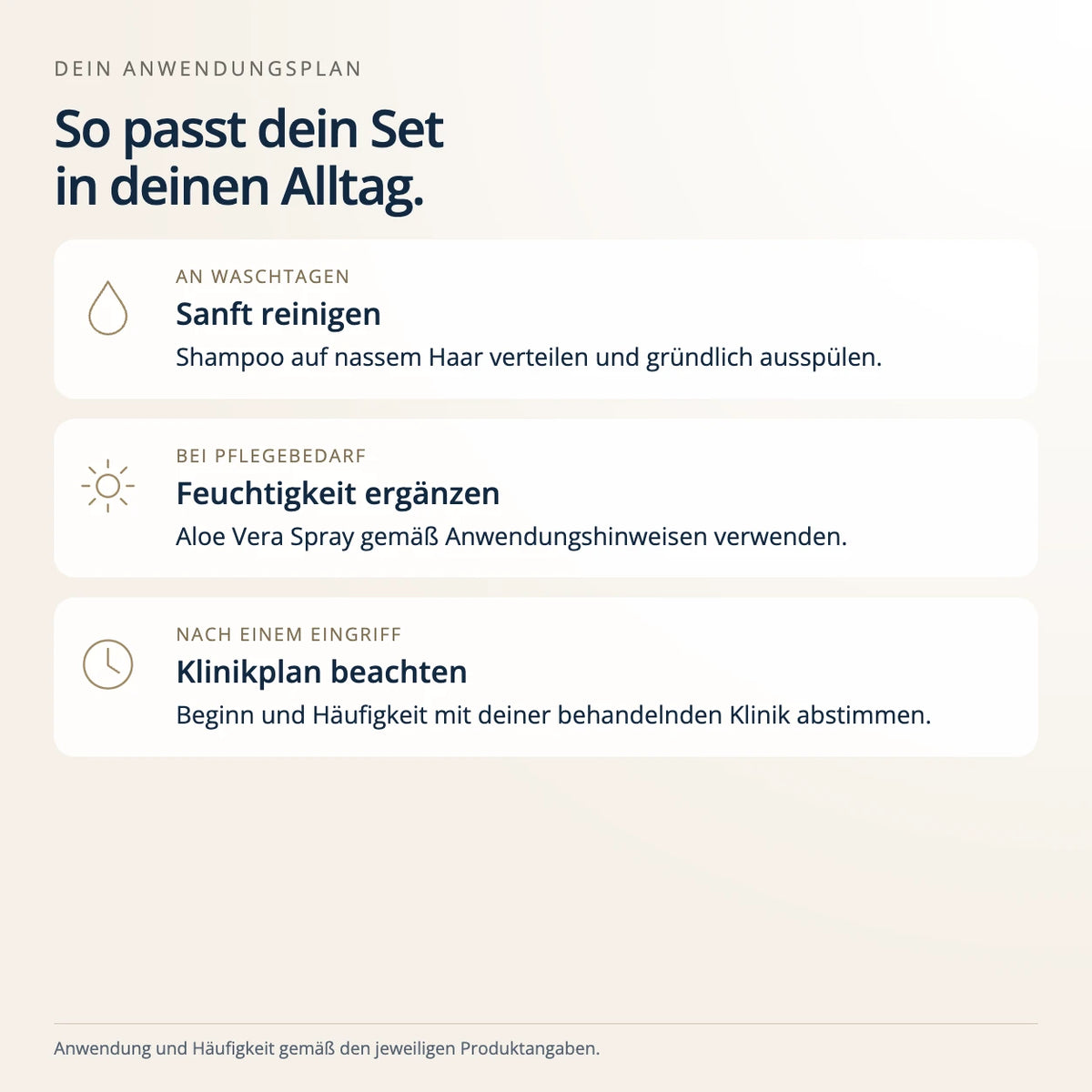 Sensitive Kopfhaut Pflege-Set – Anwendung und Routine