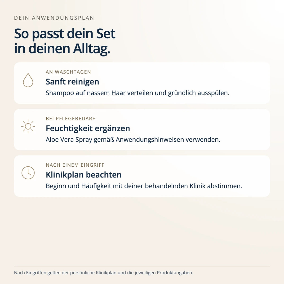 KÖ-HAIR Haar-Op Bundle – Anwendung und Routine