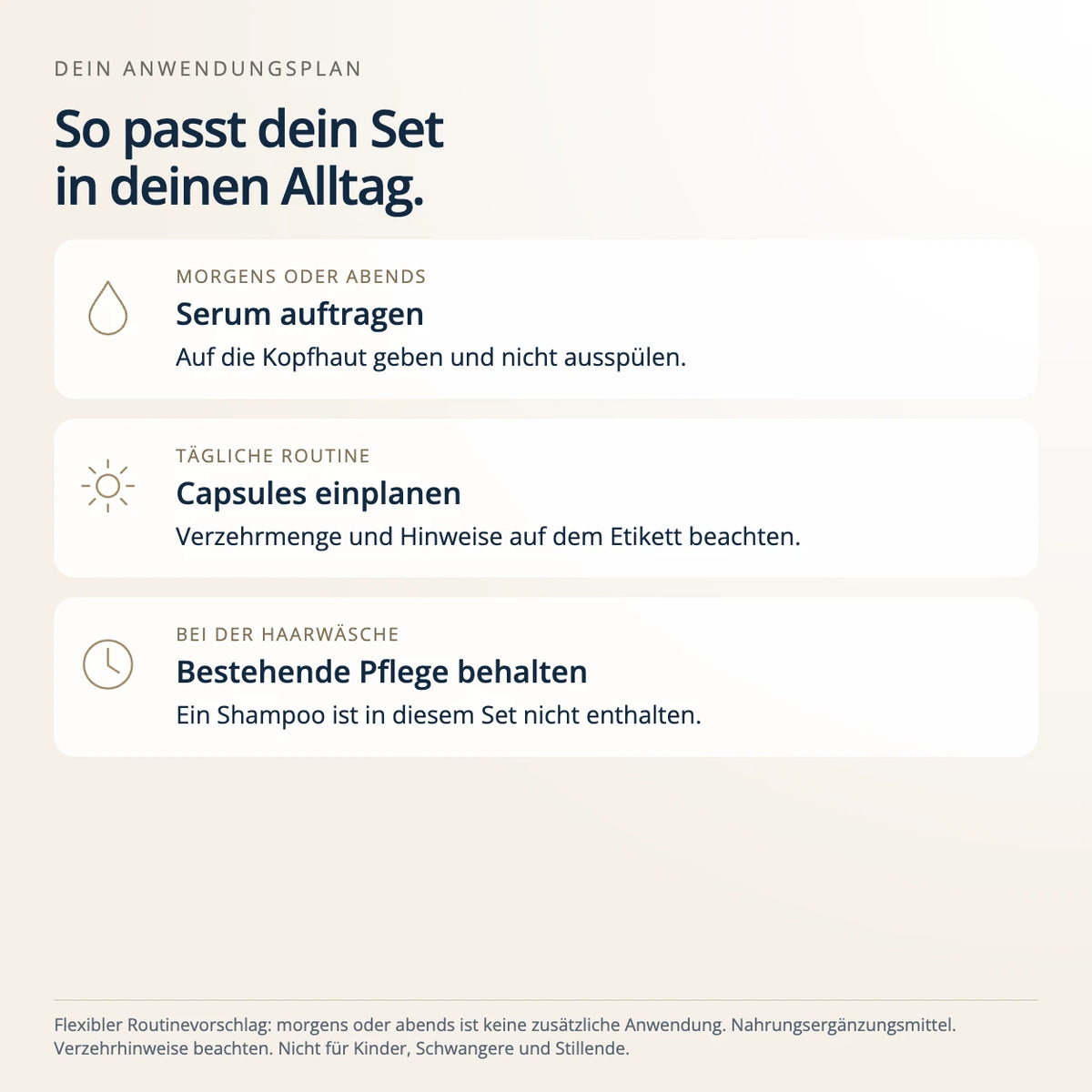 Inside-Out Bundle gegen Haarausfall – Anwendung und Routine