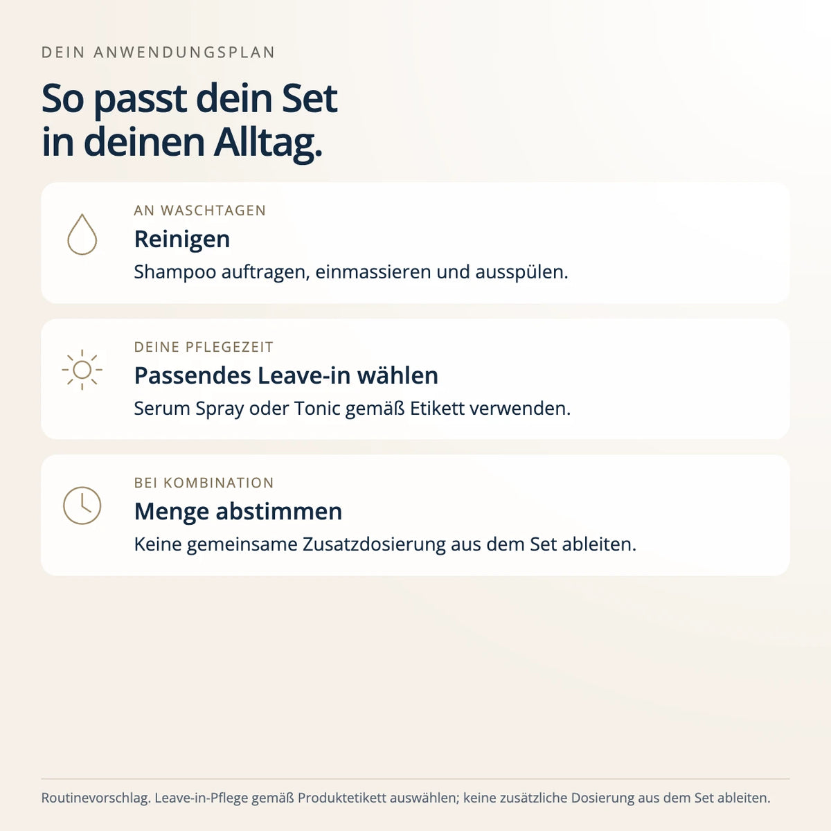Anti-Haarausfall Power Bundle – Anwendung und Routine