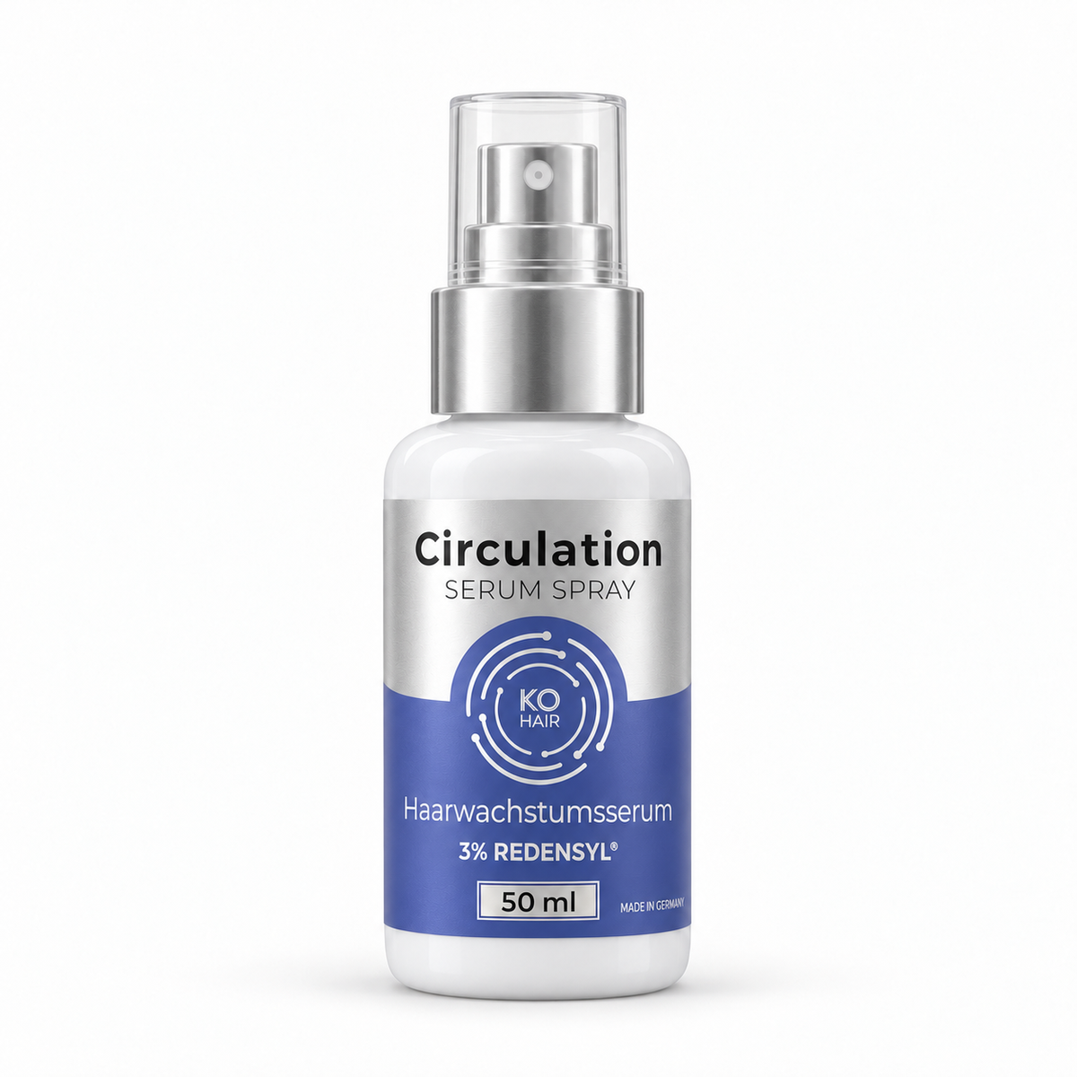 KÖ-HAIR Circulation Serum Spray, 50 ml – überarbeitete Studioansicht