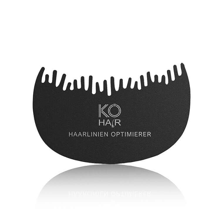 KÖ-HAIR Haarlinien Optimierer für eine natürliche Haarlinie, in schwarzer Farbe, mit präziser Form für optimales Styling.