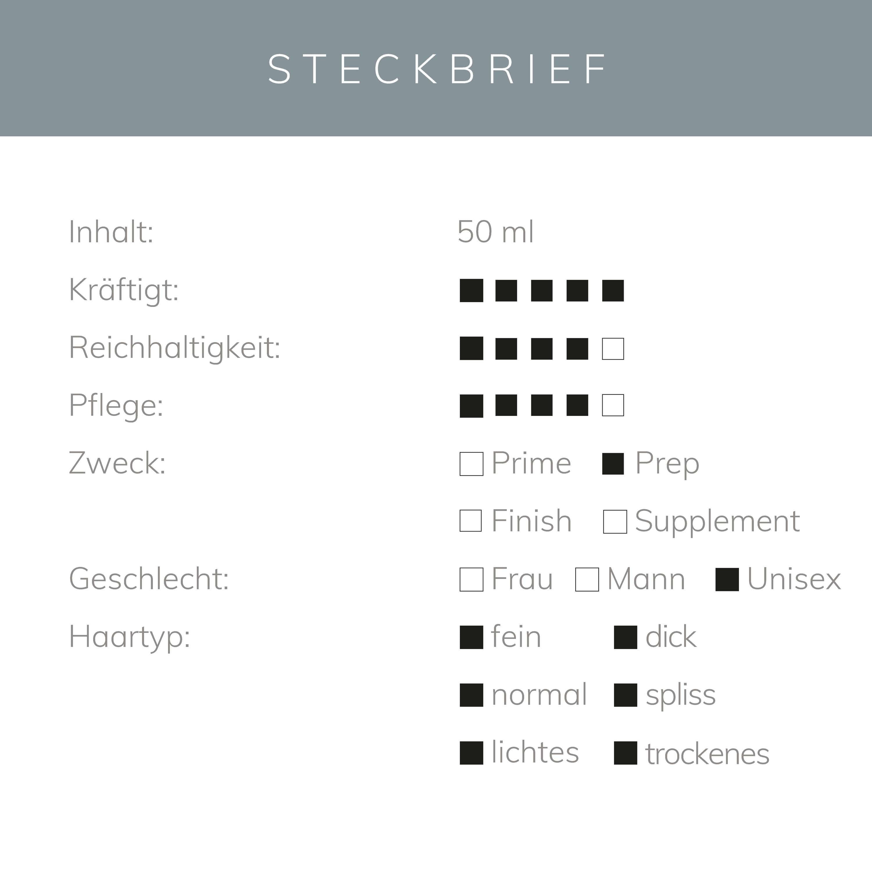 Product details for KÖ-HAIR Aloe Vera Spray, including content, strength, use, and hair type suitability.